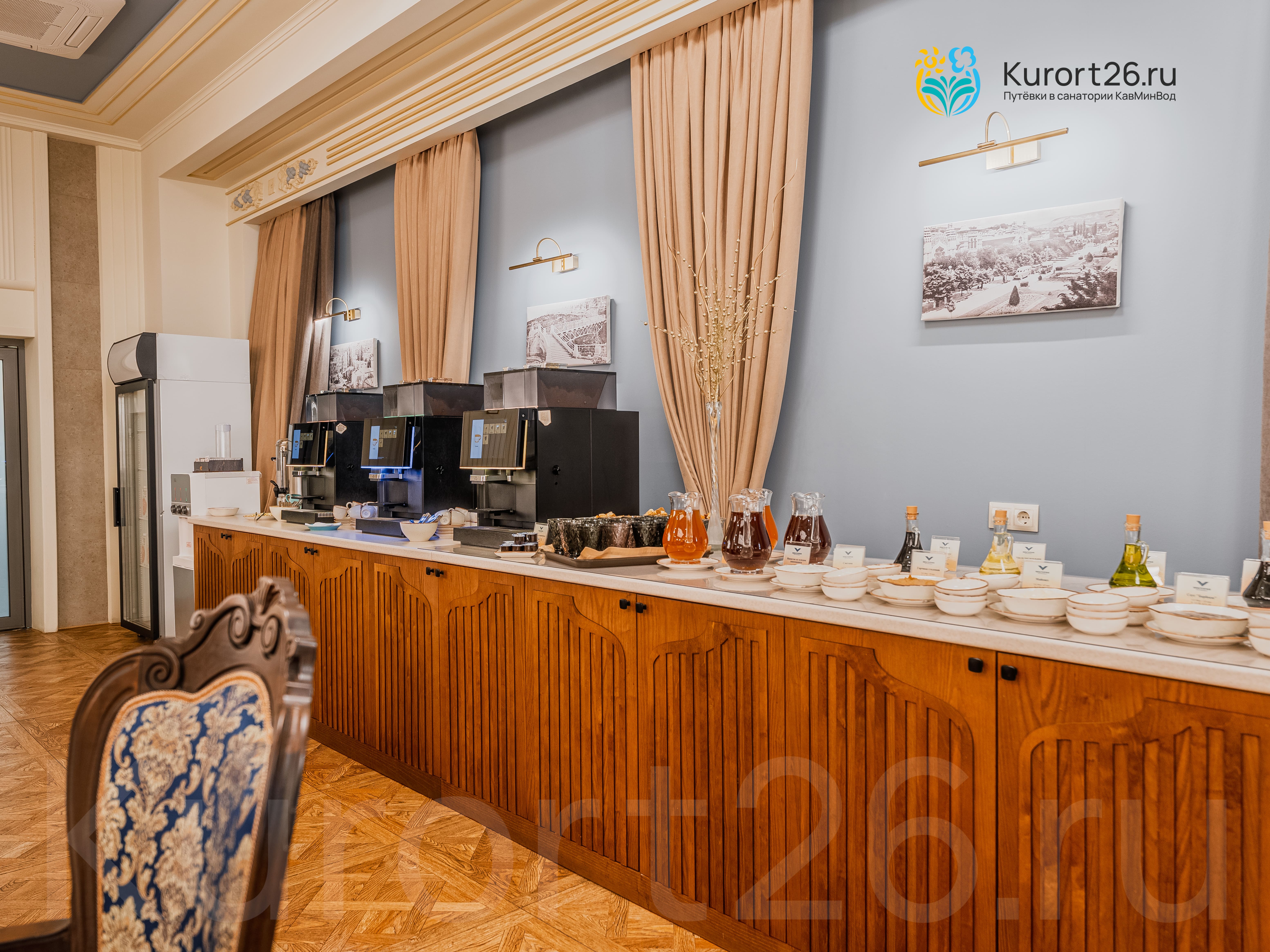 Санаторий «Виктория» г. Кисловодск. Ресторан VIP-питания «Виктория»